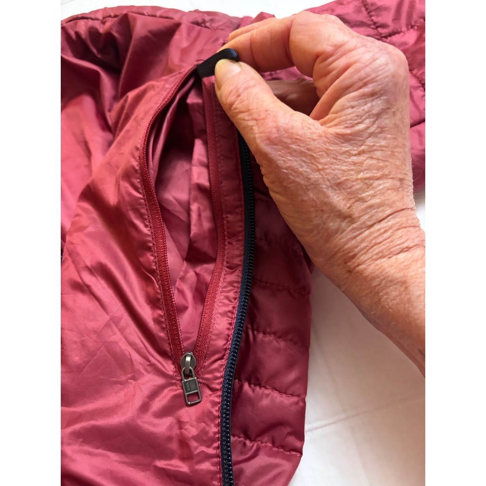 Patagonia Women's Nano Puff Jacket Small S Arrow Red EUC Puffer Full Zip 84217 - Picture 14 of 14